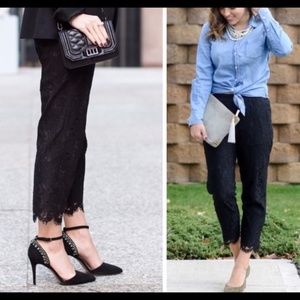 J. Crew Black Easy Lace Pants 4